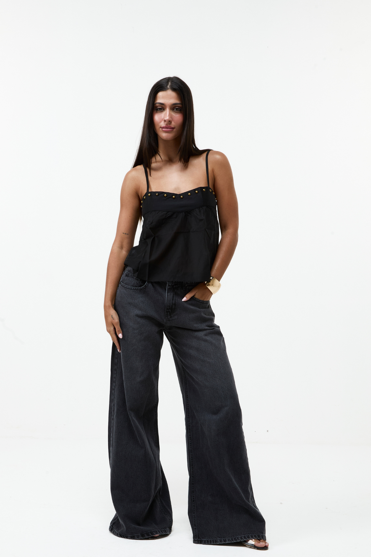 Calça Jeans Essential Black