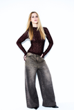 Blusa Renda Fallen Angel Vinho