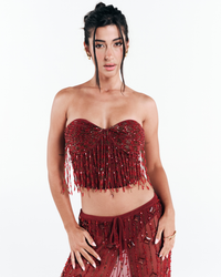 Combo: Corset Dune + Calça Dune Vermelho