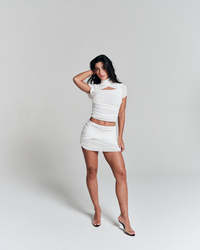 Mini Saia Nuit Off White