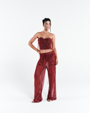 Combo: Corset Dune + Calça Dune Vermelho