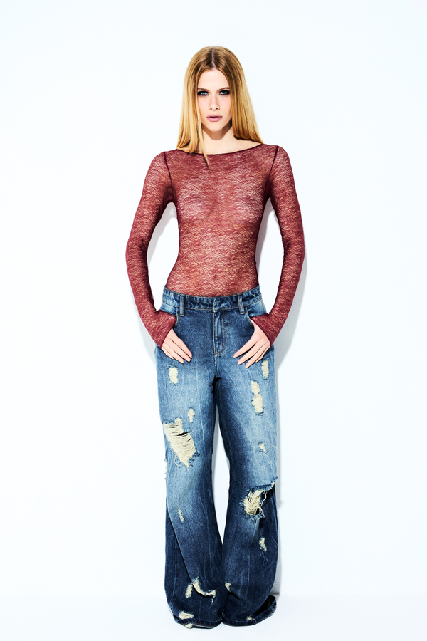 Calça Jeans Flare Dirty
