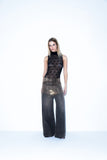 Body Regata Renda Preto