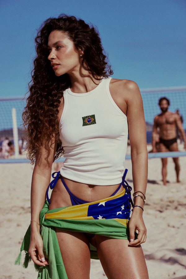 Regata Brasil Bordada