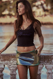 Regata Push Up Azul Brasil