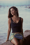Regata Push Up Azul Brasil
