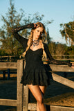 Vestido Babados Renda