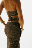 Vestido Longo Recortes Elaris