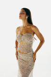 Vestido Longo Recortes Elaris