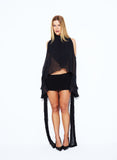 Blusa Transpasse Preto