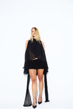 Blusa Transpasse Preto