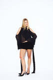 Blusa Transpasse Preto