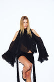 Blusa Transpasse Preto