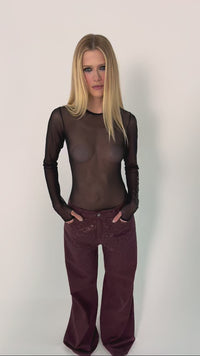 Stories de Body Tule Strass Esqueleto